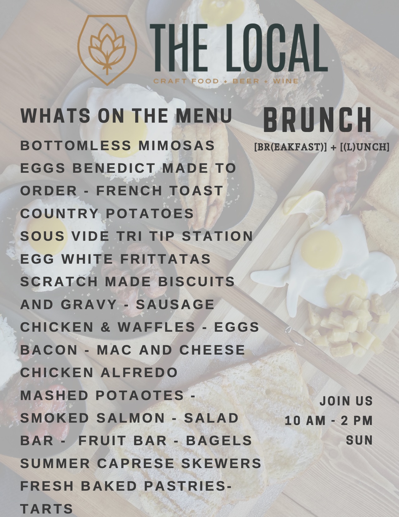 Sunday Brunch The Local In Clovis